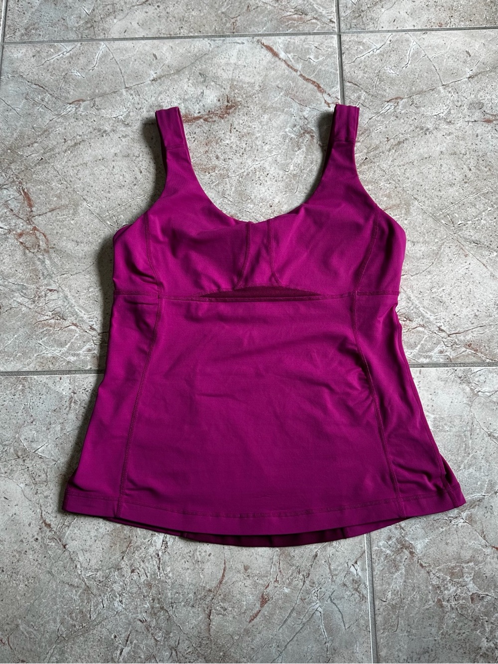 Lululemon Magenta Athletic Tank